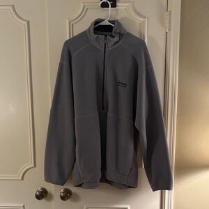 Patagonia Men's Zip-Up Gray Sweater